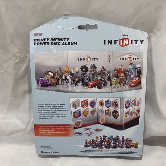Disney Infinity 20 Power Disc Album Storage Case Collector Book Video Game - Picture 9 of 13